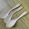 205 melamine spoons, rice spoons, resin spoons, spoons, porcelain imitation spoons, restaurant and hotel tableware, long-handled white spoons wholesale details Picture